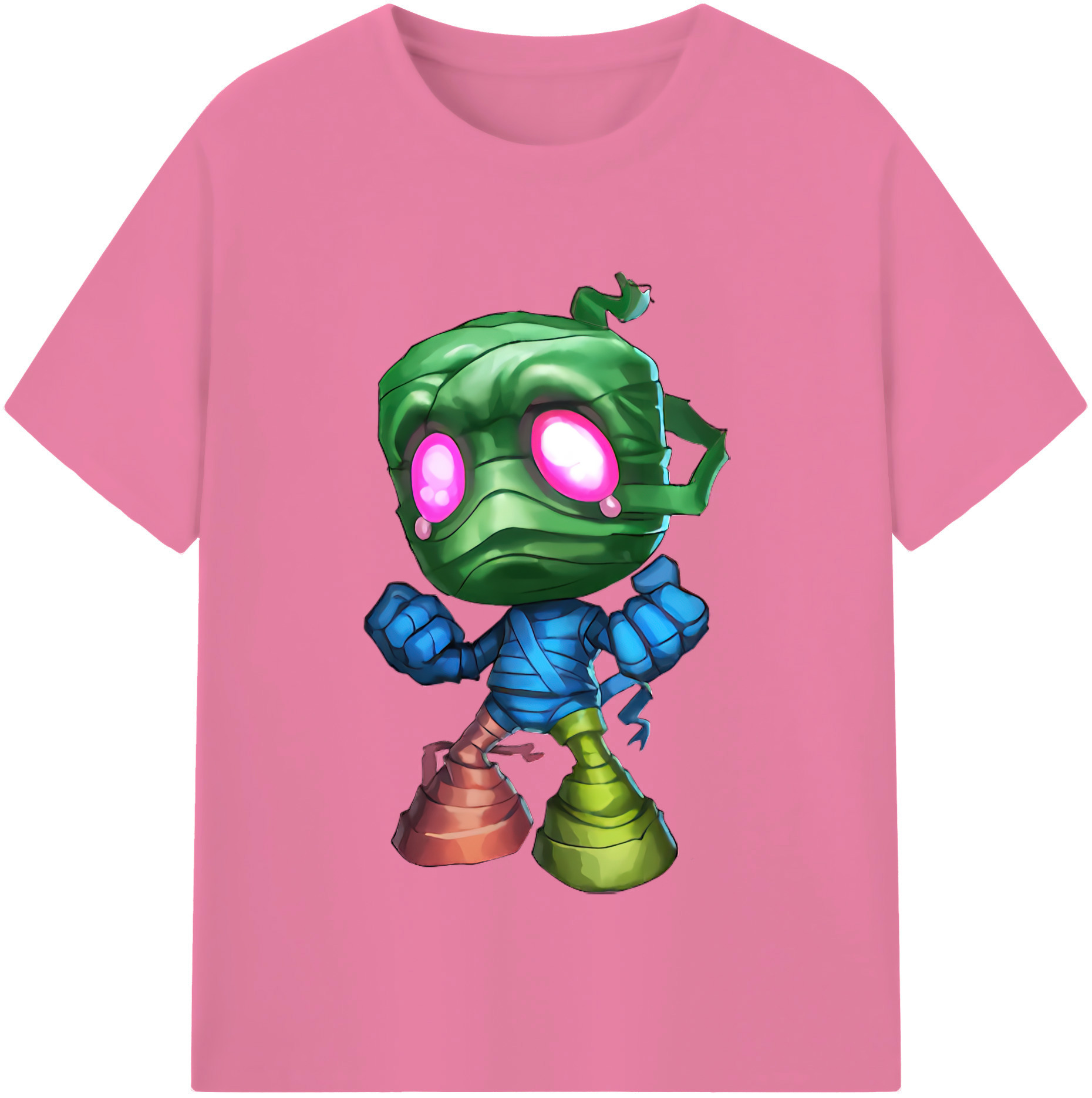 リーグ・オブ・レジェンド League of Legends LOL 綿100％半袖Tシャツ（フロントプリント）